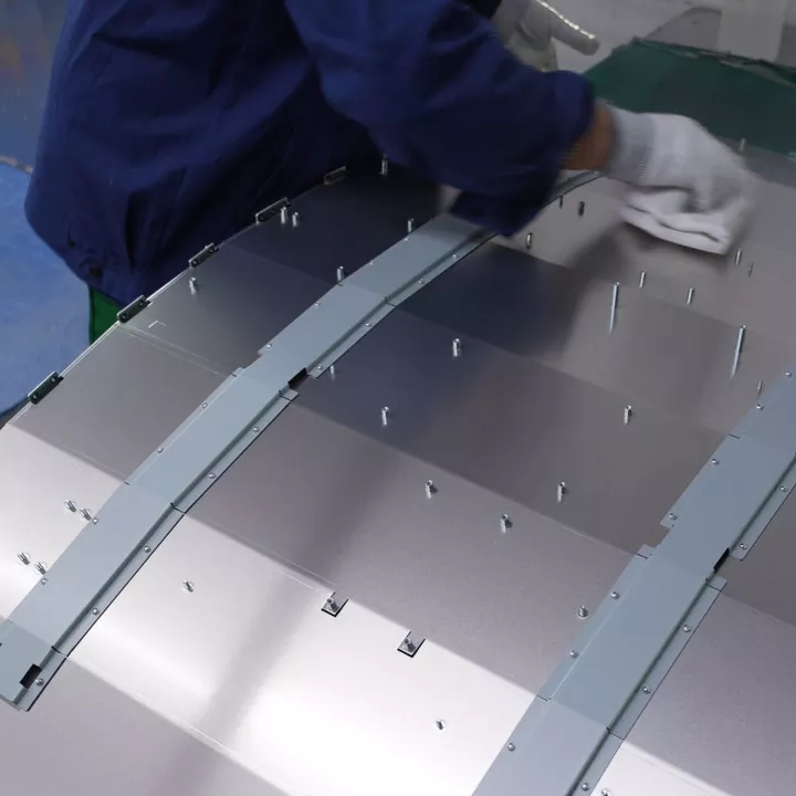 Stainless Steel Curved Sheet for Industrial Use
